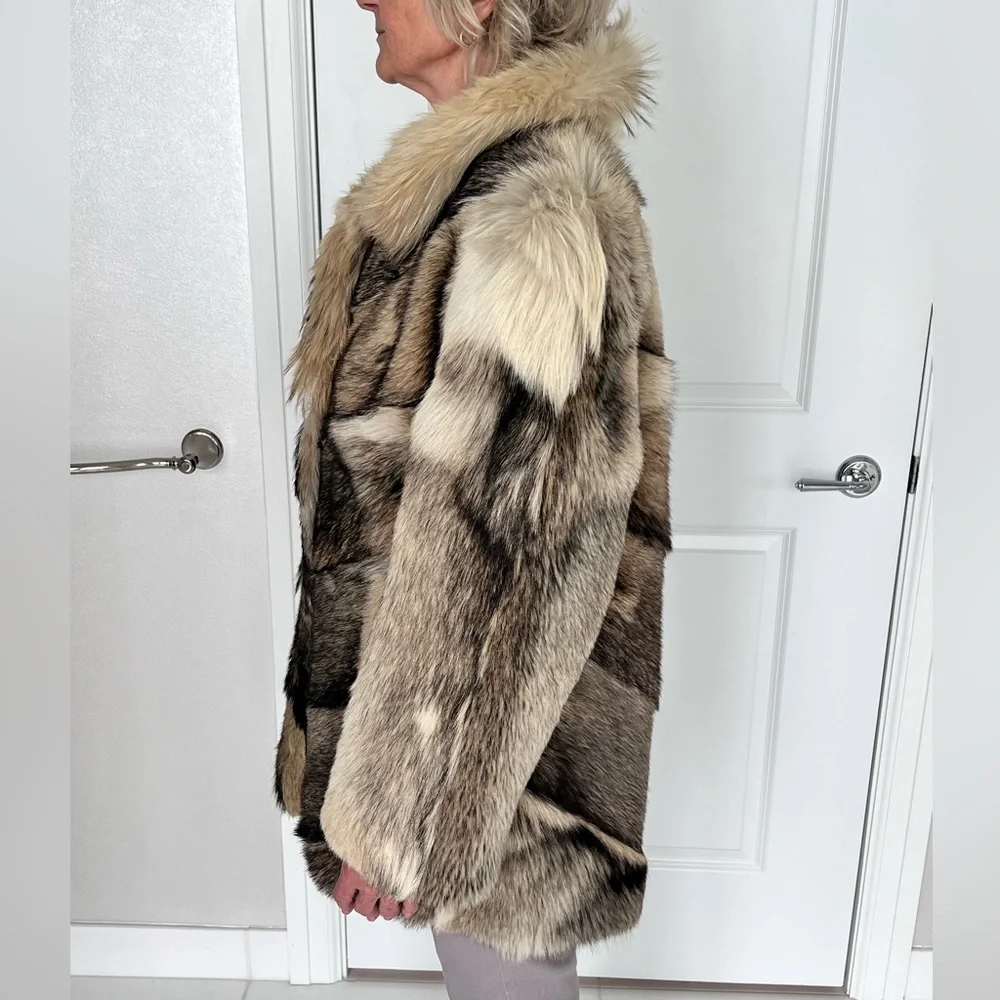 Real fur coat, size L - Picture 13 of 17